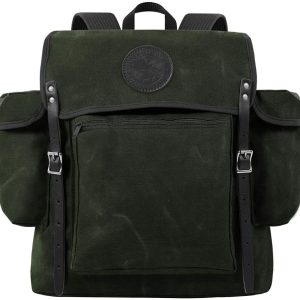 Duluth Pack 32 Liter Capacity Olive Drab Box Style Quiet Rambler Pack