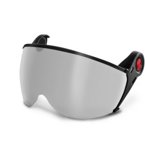 KASK America Visor Kit with Adapters for Kask Zenith Helmets – Silver Mirror Lens