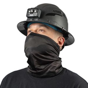 Klein Tools Neck and Face Cooling Band Camo Black