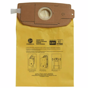 Hoover Commercial Vacuum Type CB1A Allergen Bags for HushTone CH4006 and CH93406 Back Pack Vacuum Cleaners Pack of 10