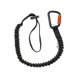Safewaze 15 Lbs Elasticated Tool Tether with Carabiner & Cinch