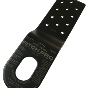 Guardian Fall Protection Pitch Pro Slotted roof Anchor Black