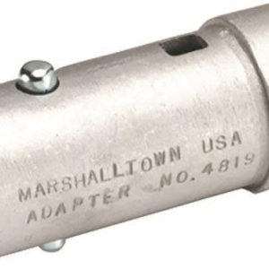 Marshalltown Male Threaded Adapter-Push Button Handle