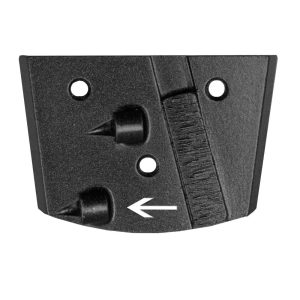 Edco PCD with Backing Segment – Right Hand (for Dual-Disc Grinders)