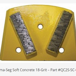 Edco Dyma Segs Diamond Pad Soft Concrete 18 Grit 3pk