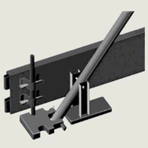 dee Concrete Accessories 3/8 – 7/8 In. Form Combination Round/Flat Heavy Duty Stake Puller