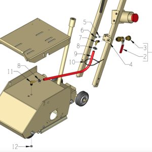 Edco Dust Control Water Mist Kit for CPM-8 and CPM-10 (Kit is specified in numbers 1-12)