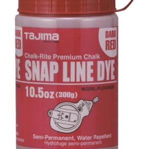 Tajima CHALK-RITE Powder Dye Ultra-Fine Wind and Water Resistant Permanent 10.5 oz. Red