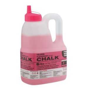 Tajima Micro Chalk Powdered Snap Line Chalk Fluorescent Pink 6 lbs