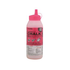 Tajima Micro Chalk Powdered Snap Line Chalk Fluorescent Pink 32oz