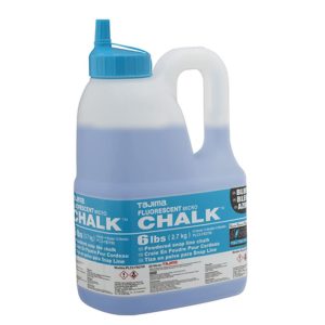 Tajima Micro Chalk Powdered Snap Line Chalk Fluorescent Blue 6 lbs