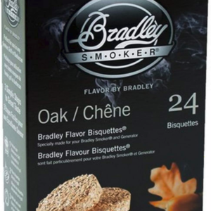 Bradley Smoker Oak Bisquettes–24 Pack