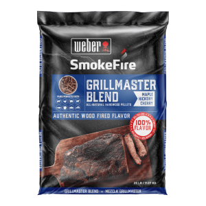 Weber 20 Lb Grillmaster Blend All-Natural Hardwood Pellets