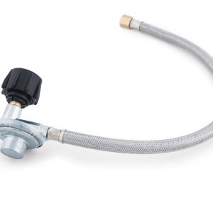 Broil King Braided Stainless Steel QCC1 Hose with Regulator