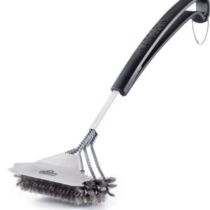 Napoleon Triple-Row Grill Brush with Stainless Steel Bristles