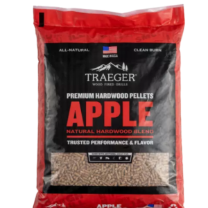 Traeger Apple BBQ Wood Pellets 20lb Bag