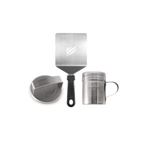 Blackstone Professional Hamburger Kit Black/Silver 3pc