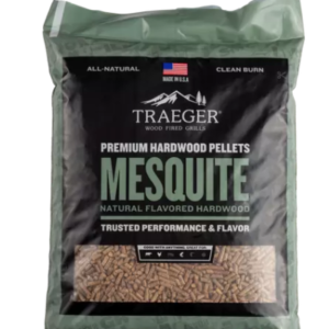 Traeger Mesquite BBQ Wood Pellets 20lb Bag