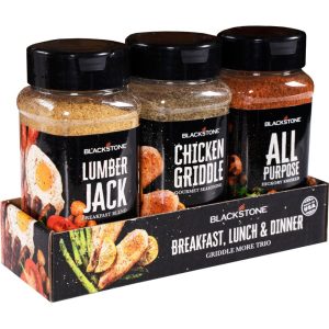 Blackstone Glass Bottles Seasoning Blend All Purpose 3pk