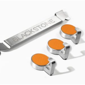 Blackstone Culinary Griddle Tool Holder Orange 4pc Combo