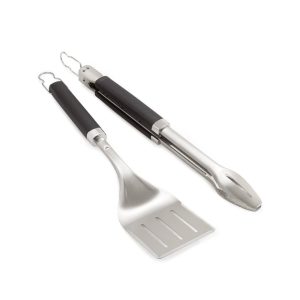 Weber Precision Grill Tongs and Spatula Set 2pc
