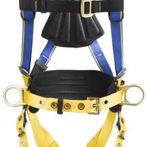 Werner Blue Armor Construction (3 D Rings) Harness (M/L) Fall Protection Equipment