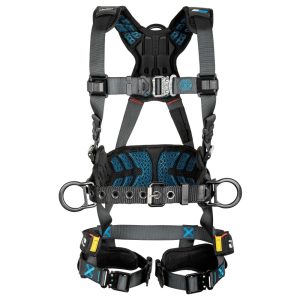 Falltech 3D Belted Full Body Harness with QC Chest Buckle Small