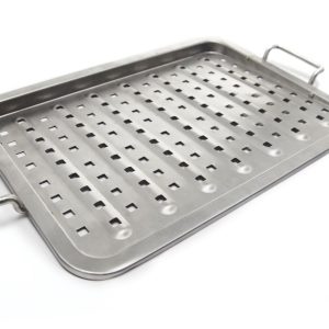 Broil King 16-in x 11-in Stainless Steel Flat Grilling Topper