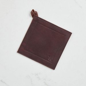 Smithey Ironware Pot Holder Full Grain Leather