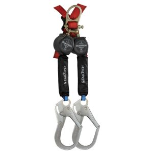 Falltech DuraTech 6′ Dual Leg Mini Personal SRL with Steel Hook