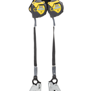 Werner Bantam 6′ Twin Leg Leading Edge Self Retracting Lifeline with LE Al Rebar Hook