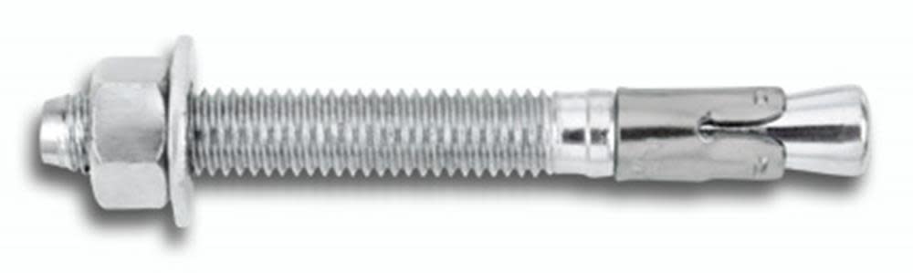 DEWALT 1/2 In. x 4-1/2 In. Power-Stud Carbon Steel Wedge Expansion Anchor – 50 Anchors