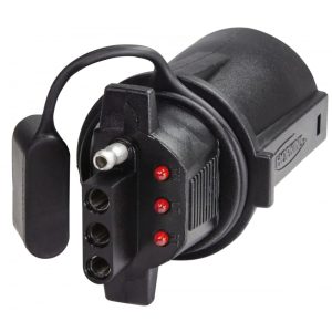 Hopkins LED Test 7 Blade to 4 Flat Vehicle to Trailer Adapter
