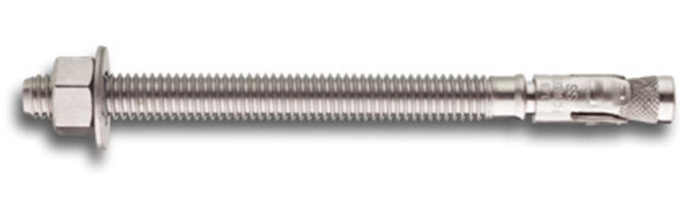 DEWALT 1/2 In. x 5-1/2 In. Power-Stud+ Stainless Steel Wedge Expansion Anchor – 50 Anchors
