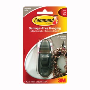 3M Medium Forever Classic Oil Rubbed Bronze Metallic Hook