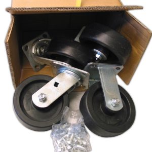 EZ Roll Casters 6 In. Caster Set with Brake