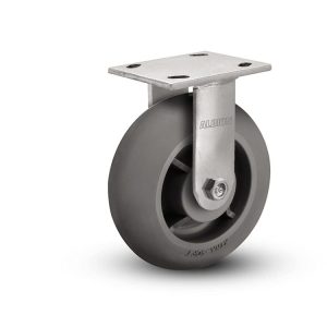 Cassidy Tricker 8 In. 16 Series Medium Heavy Duty Rigid Plate Caster