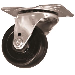EZ Roll Casters 4 In. Swivel Hard Rubber Caster