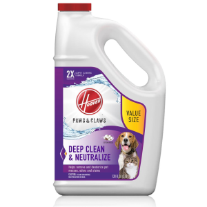 Hoover Residential Vacuum Paws & Claws Carpet Cleaner Solution Deep Cleaning 128oz