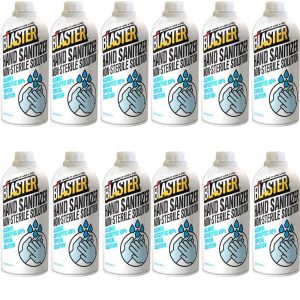 Blaster Liquid Hand Sanitizer Without Pump 8oz 12pk