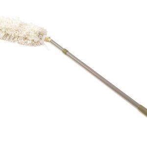 Rubbermaid Overhead Dusting Tool with Angled Launder Able Head 51 In. l (129.5 cm) Extension Handle