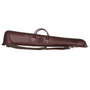 Duluth Pack 43 In. L Brown Smooth Leather Shotgun Case Without Scope