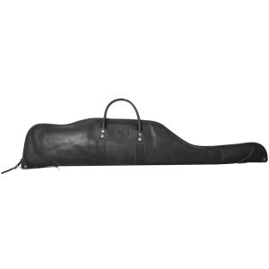 Duluth Pack 43 In. L Black Pebbled Leather Rifle Case With Scope