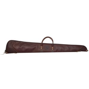 Duluth Pack 46 In. L Brown Pebbled Leather Shotgun Case Without Scope