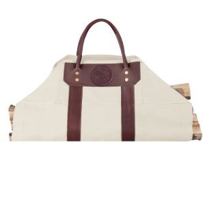 Duluth Pack Natural Canvas Log Carrier