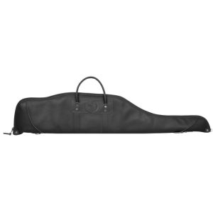 Duluth Pack 43 In. L Black Smooth Leather Rifle Case With Scope