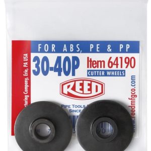 Reed Mfg Cutter Wheel for ABS/PE/PP 2pk
