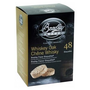 Bradley Smoker Flavor Bisquettes Whiskey Oak 48pk