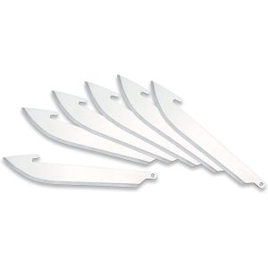 Outdoor Edge RazorSafe Drop Point Replacement Blade 3 6pk