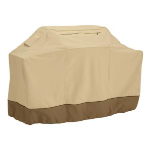 Classic Accessories Veranda BBQ Grill Cover Medium Pebble Bark Earth